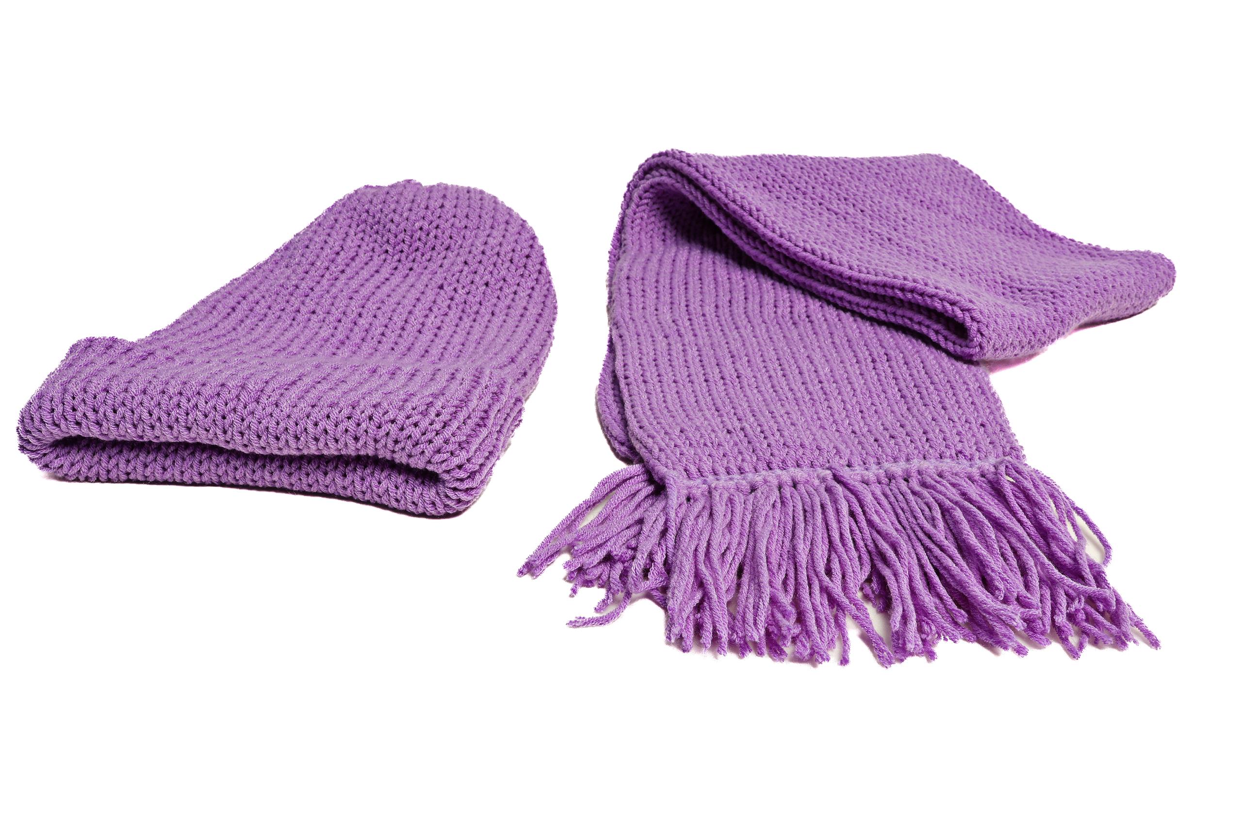 Aciry Handgemachte Winter-Bundle: Mütze + Schal