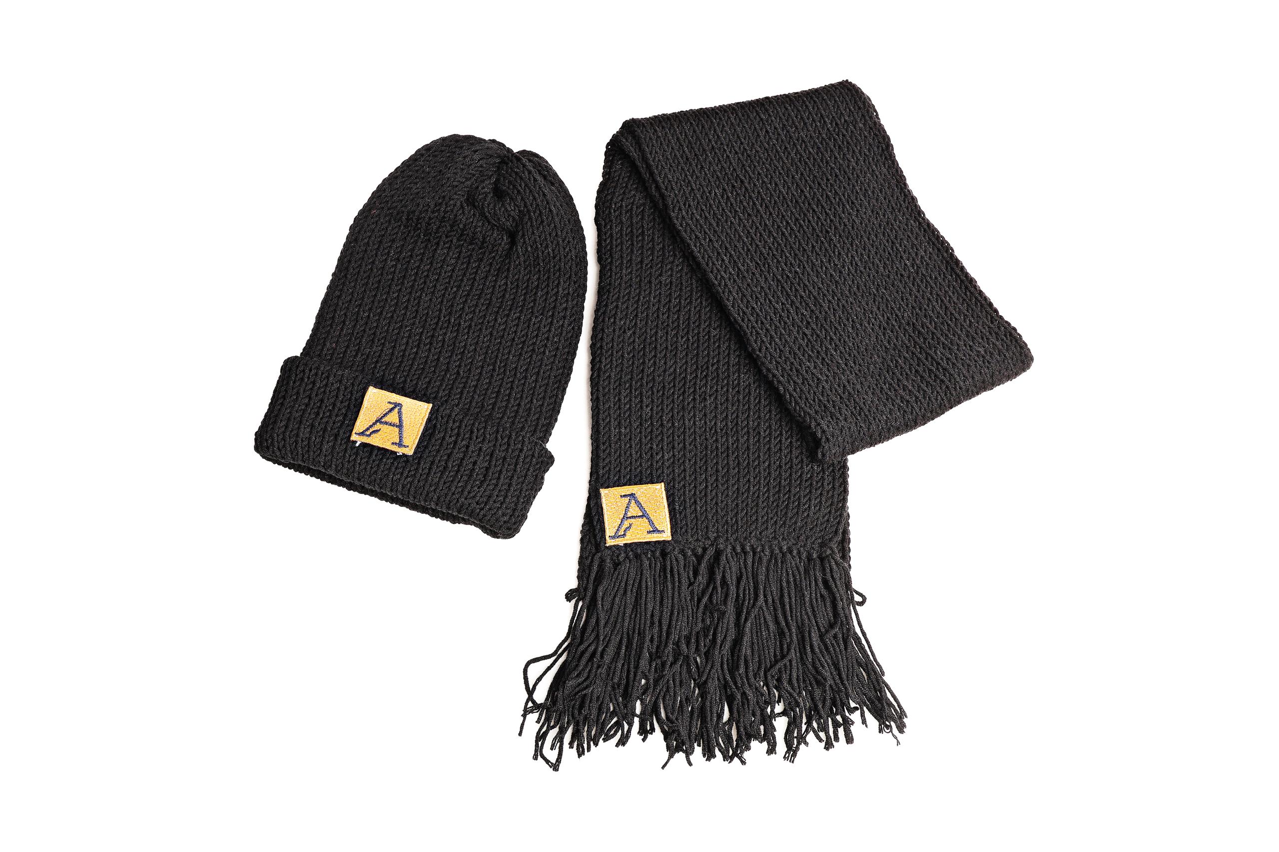 Aciry Handgemachte Winter-Bundle: Mütze + Schal